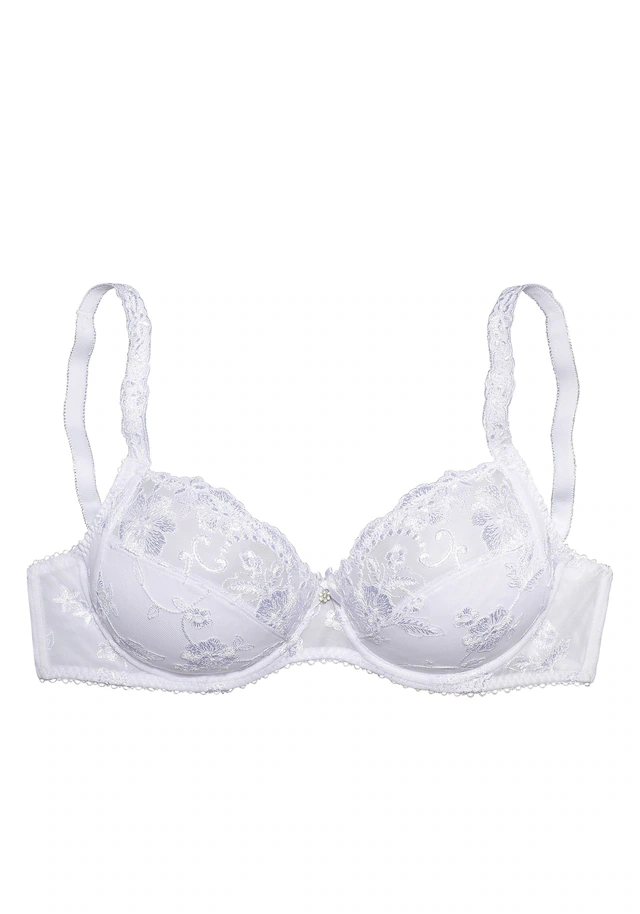 LASCANA Bügel-BH »Spitzen-BH, Dirndl-BH, Wanda« mit Stickerei Spitze, als Dessous-Set kombinierbar, große Größen