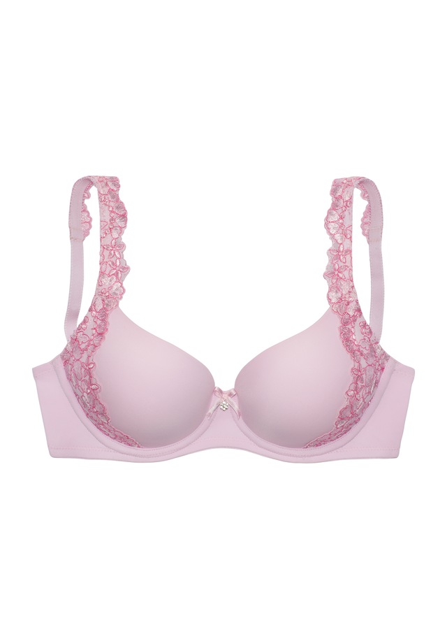 LASCANA Schalen-BH », BH mit Bügel, Dirndl-BH, Wanda« mit seitlicher Stickerei Spitze, als Dessous-Set kombinierbar