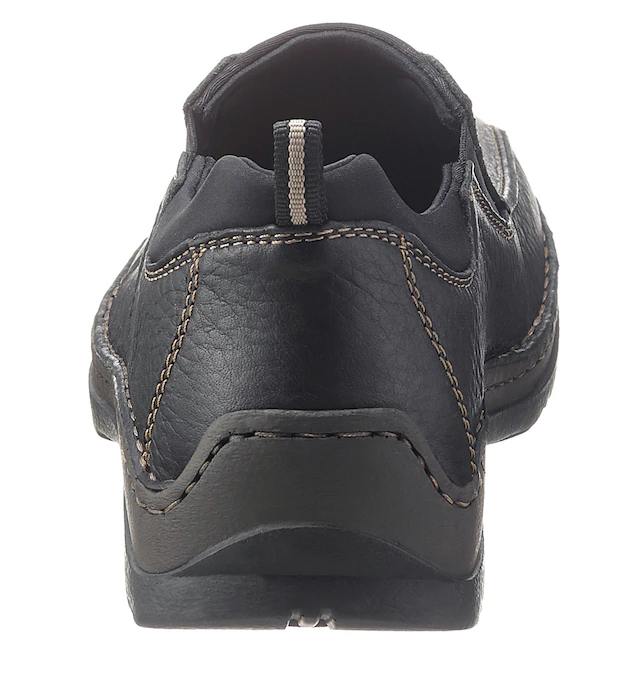 Rieker Slip-On Sneaker Slipper, Schlupfschuh, Halbschuh, Freizeitschuh mit Stretcheinsätze