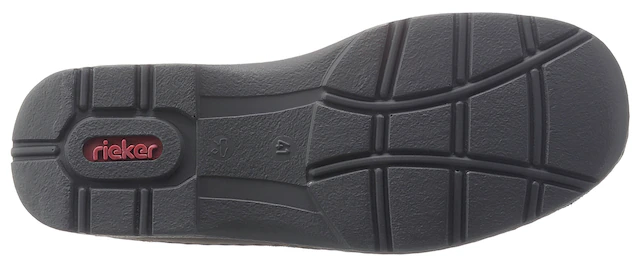 Rieker Slip-On Sneaker Slipper, Schlupfschuh, Halbschuh, Freizeitschuh mit Stretcheinsätze