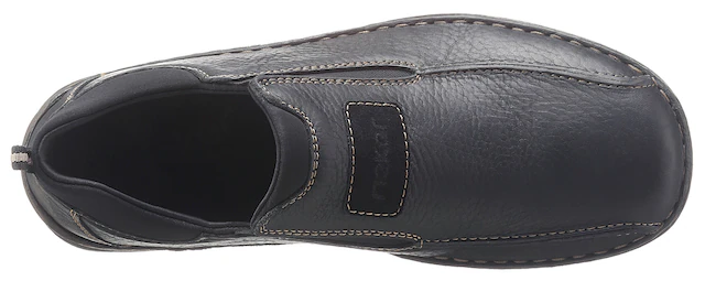 Rieker Slip-On Sneaker Slipper, Schlupfschuh, Halbschuh, Freizeitschuh mit Stretcheinsätze