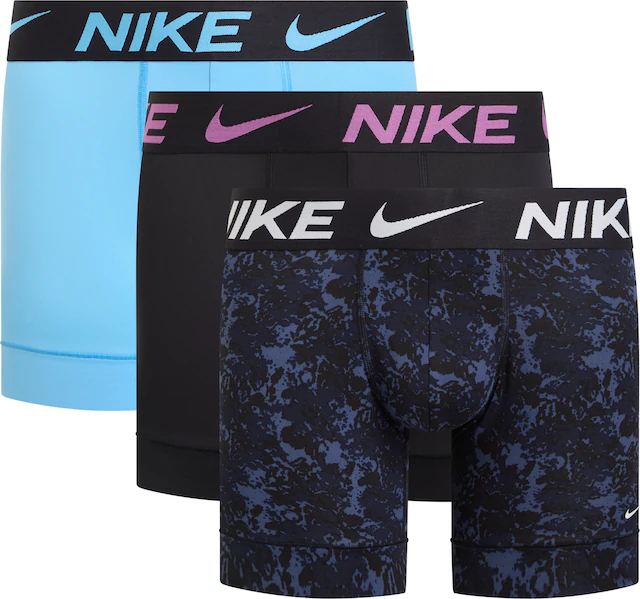 NIKE Underwear Boxer »BOXER BRIEF 3PK« Packung, 3er, 3 Stk. mit Logo-Elastikbund