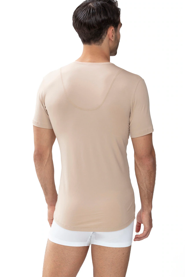 Mey Unterziehshirt »Dry Cotton Functional« Kurzarm, Rundhals-Ausschnitt, Single Jersey, mit extra-langem Rücken
