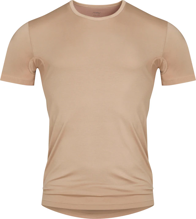Mey Unterziehshirt »Dry Cotton Functional« Kurzarm, Rundhals-Ausschnitt, Single Jersey, mit extra-langem Rücken