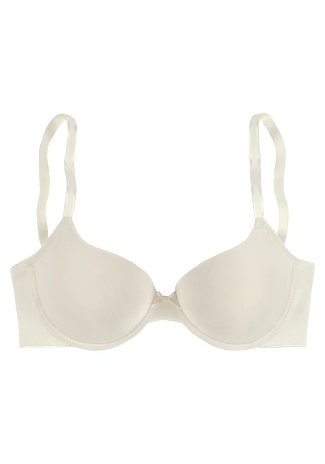 LASCANA Schalen-BH », T-Shirt-BH, Bügel-BH, Ela - perfect basic« aus seidiger Microfaser, bequemer BH, große Größen