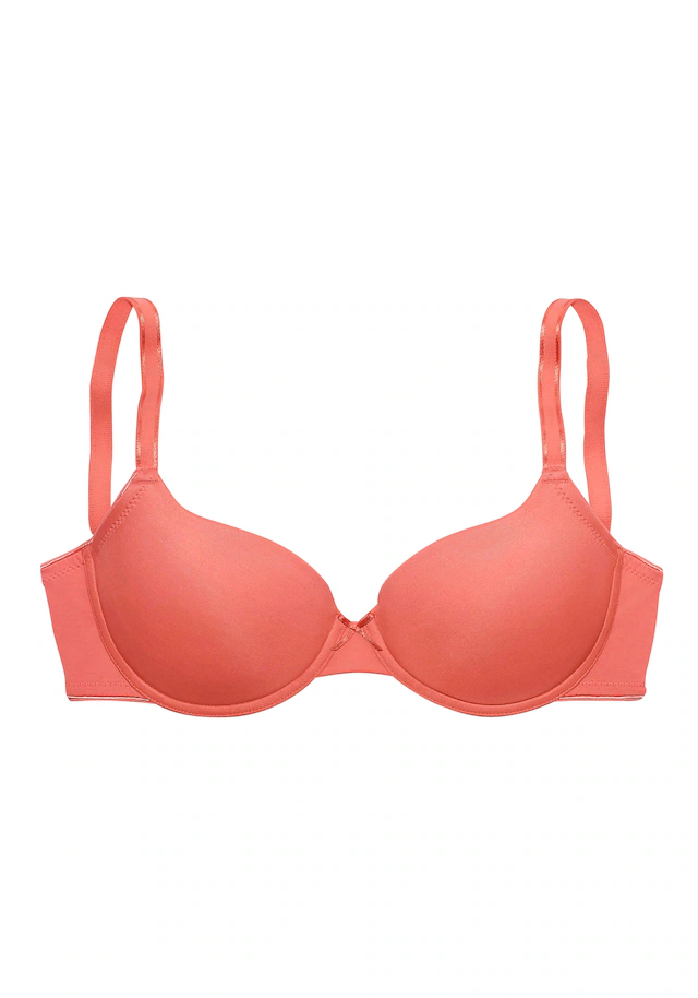 LASCANA Schalen-BH », T-Shirt-BH, Bügel-BH, Ela - perfect basic« aus seidiger Microfaser, bequemer BH, große Größen