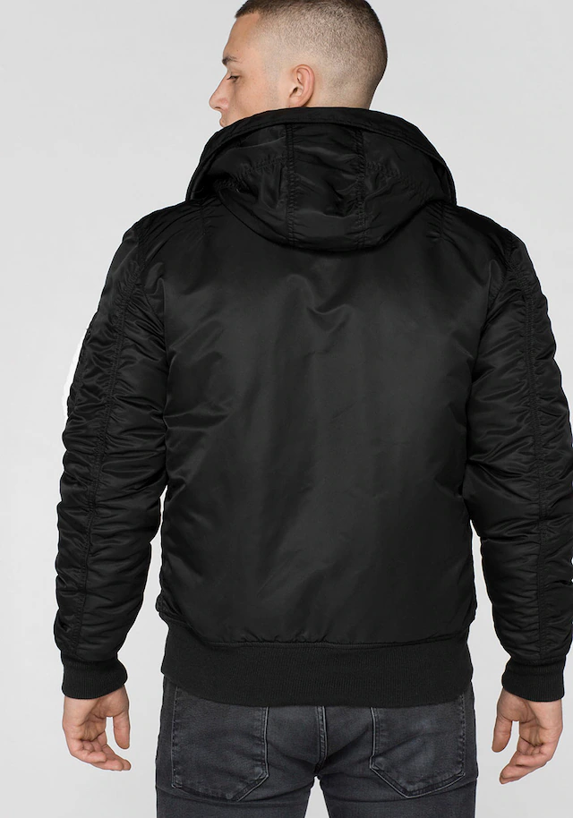 Alpha Industries Bomberjacke »MA-1 HOODED« mit Kapuze