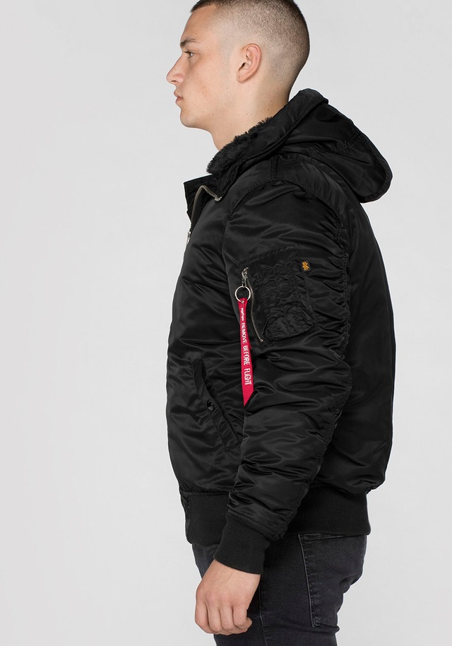 Alpha Industries Bomberjacke »MA-1 HOODED« mit Kapuze