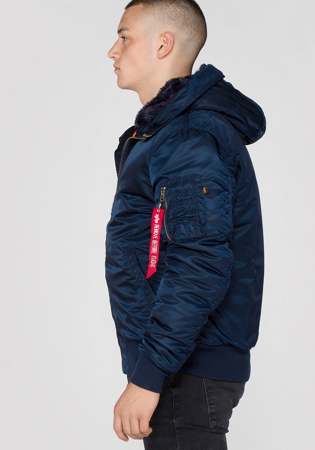 Alpha Industries Bomberjacke »MA-1 HOODED« mit Kapuze