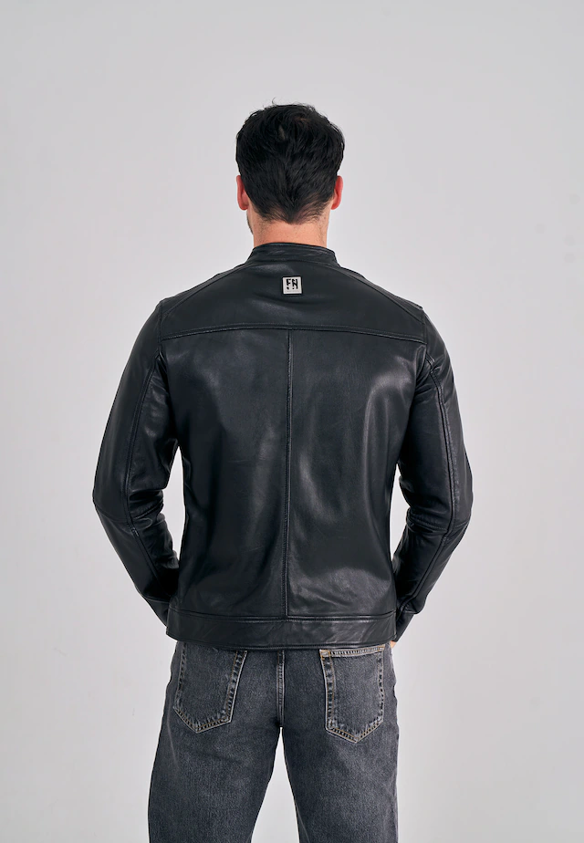 Freaky Nation Lederjacke »Lucky Jim-FN«