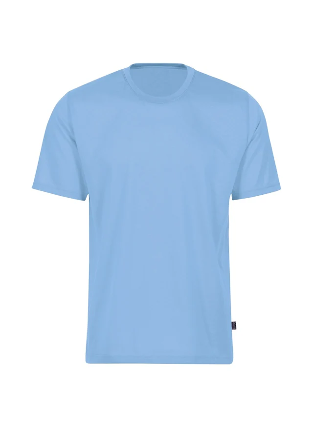 Trigema T-Shirt »TRIGEMA T-Shirt aus 100% Baumwolle« 1 Stk.