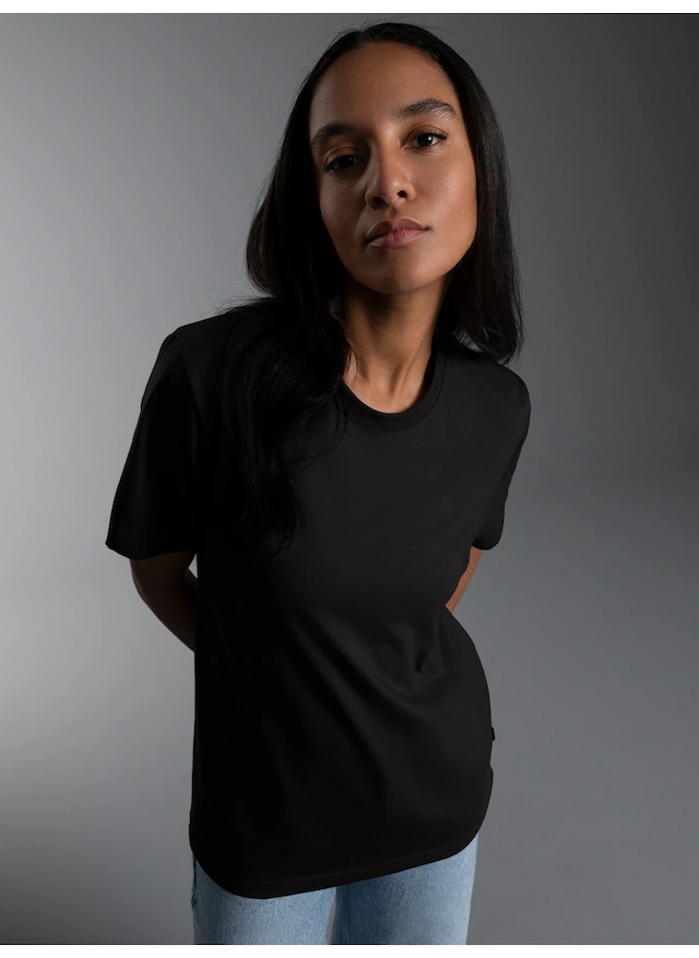 Trigema T-Shirt »TRIGEMA T-Shirt aus 100% Baumwolle« 1 Stk.