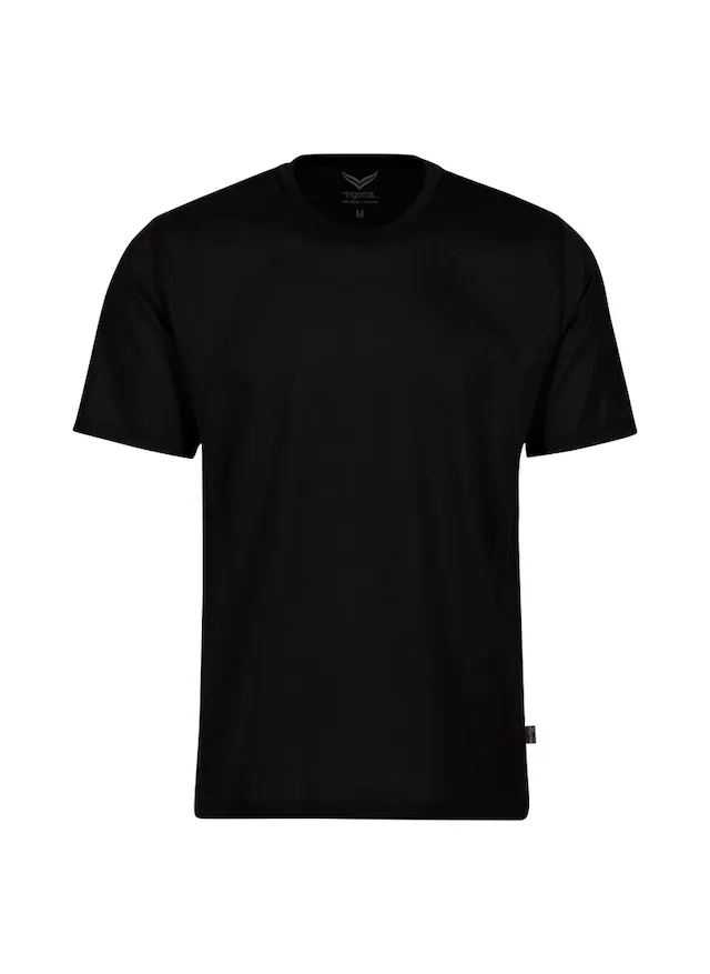 Trigema T-Shirt »TRIGEMA T-Shirt aus 100% Baumwolle« 1 Stk.