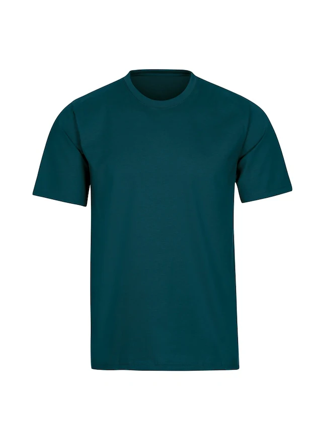 Trigema T-Shirt »TRIGEMA T-Shirt aus 100% Baumwolle« 1 Stk.