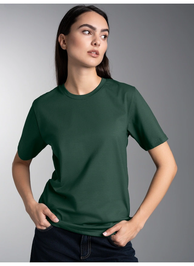 Trigema T-Shirt »TRIGEMA T-Shirt aus 100% Baumwolle« 1 Stk.