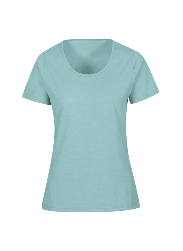 Trigema T-Shirt »TRIGEMA Damen T Shirt aus Biobaumwolle« 1