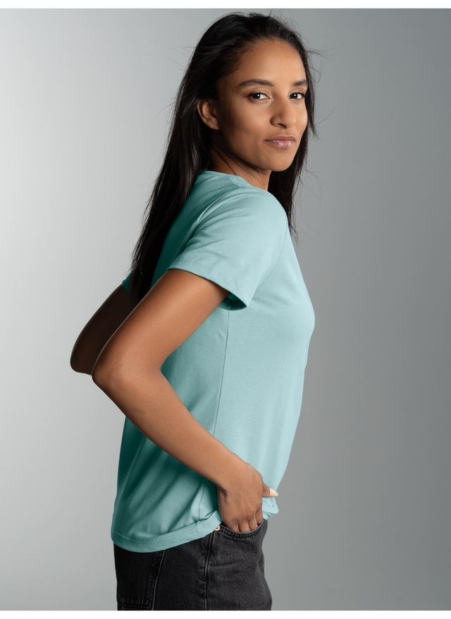 Trigema T-Shirt »TRIGEMA Damen T Shirt aus Biobaumwolle« 1