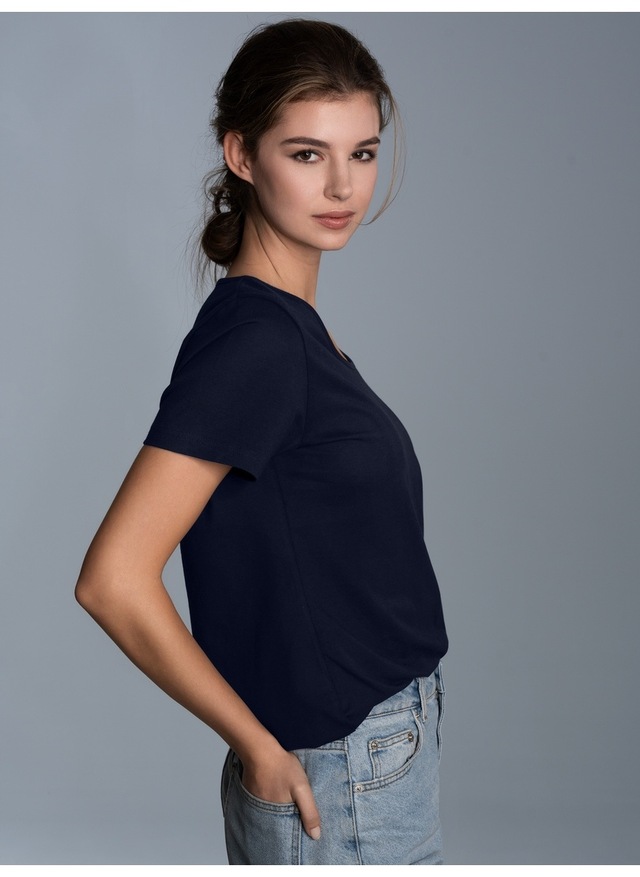 Trigema T-Shirt »TRIGEMA Damen T Shirt aus Biobaumwolle« 1