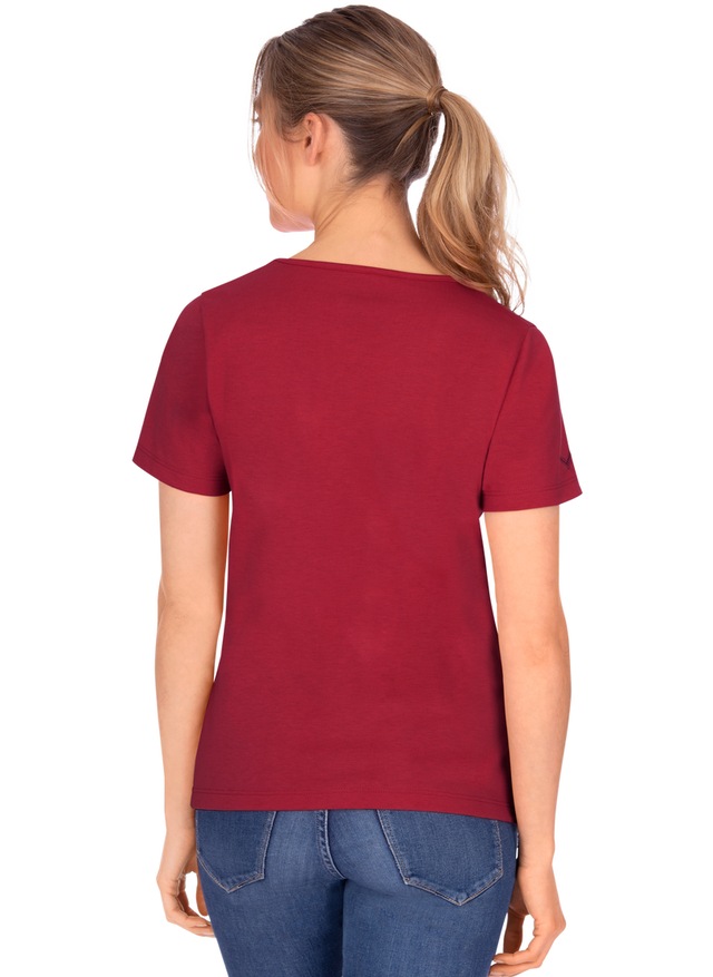 Trigema T-Shirt »TRIGEMA Damen T Shirt aus Biobaumwolle« 1
