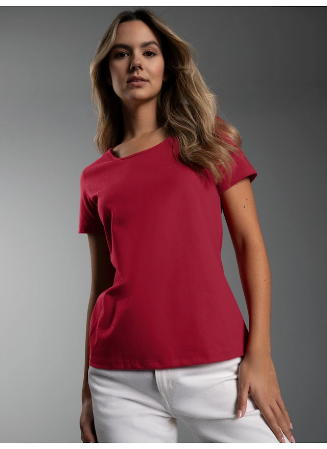 Trigema T-Shirt »TRIGEMA Damen T Shirt aus Biobaumwolle« 1