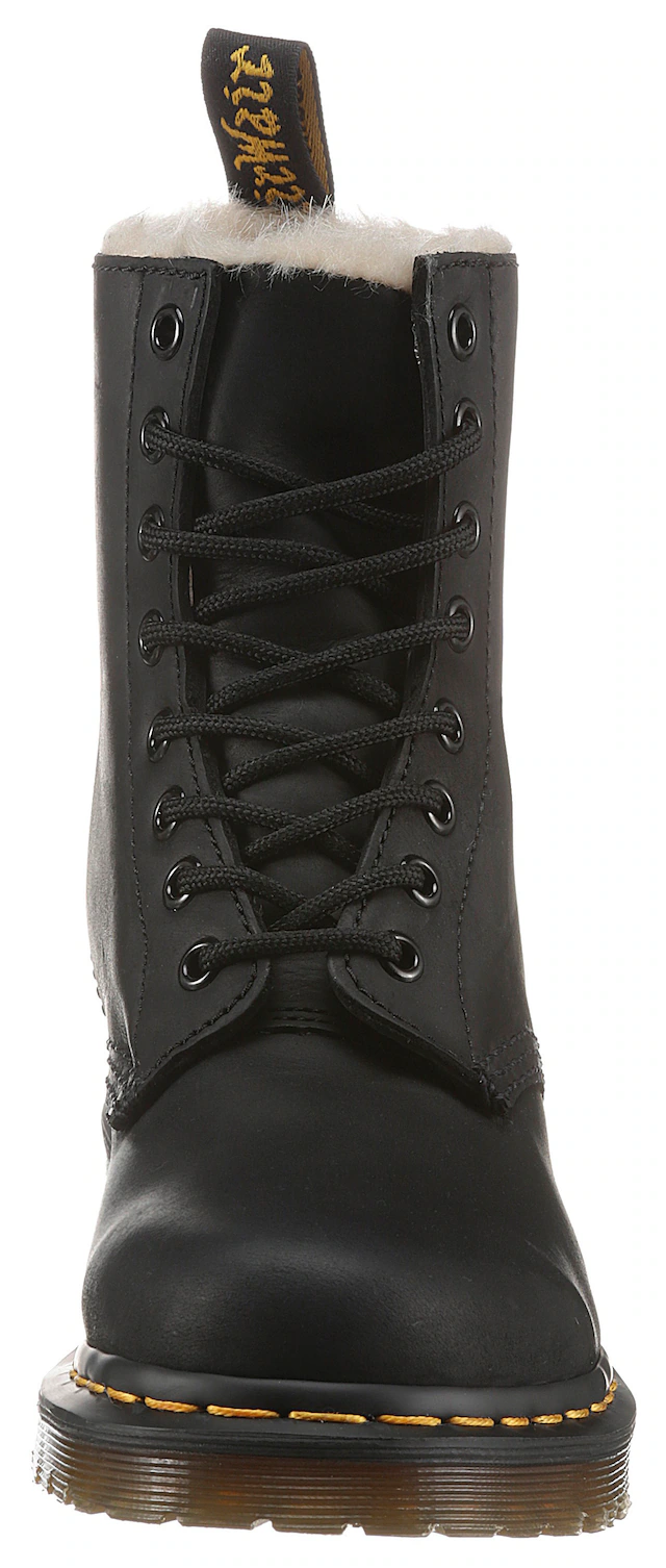 DR. MARTENS Schnürboots »1460 Serena« Chunky Boots, Plateau Schuh, Boots mit Warmfutterausstattung