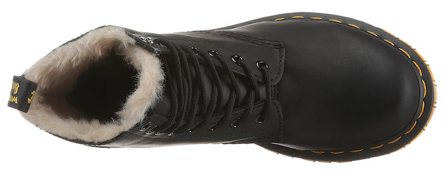 DR. MARTENS Schnürboots »1460 Serena« Chunky Boots, Plateau Schuh, Boots mit Warmfutterausstattung