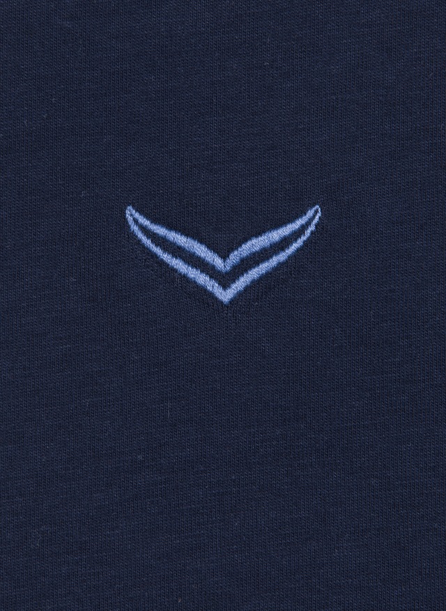 Trigema T-Shirt »TRIGEMA T Shirt aus Biobaumwolle mit V-Ausschnitt« 1