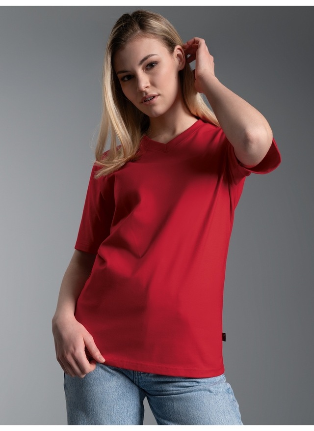Trigema T-Shirt »TRIGEMA V-Shirt DELUXE Baumwolle« 1 Stk.