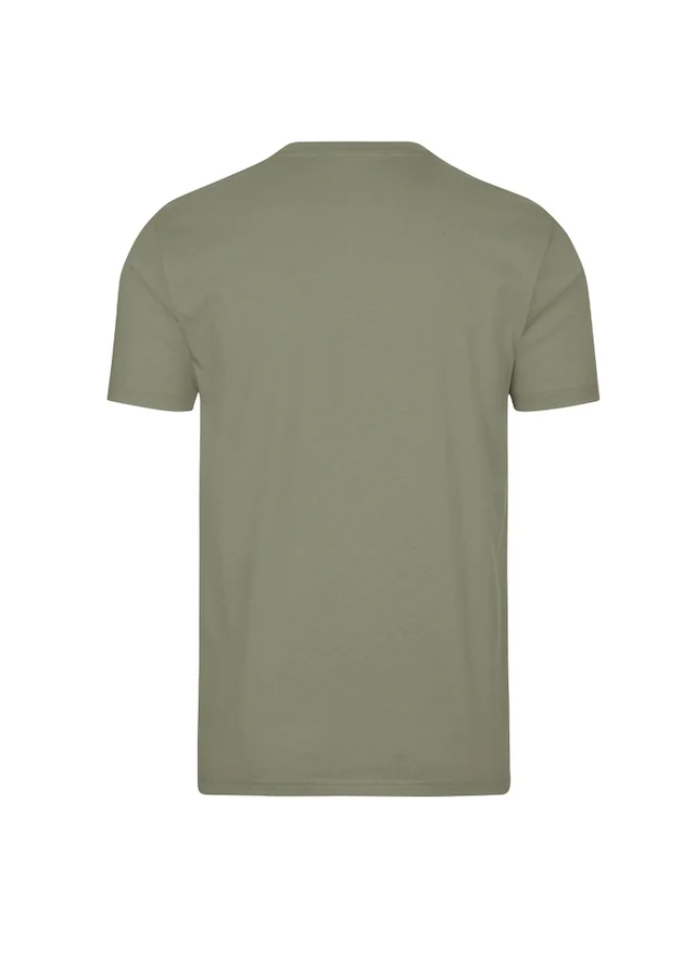 Trigema T-Shirt »TRIGEMA V-Shirt DELUXE Baumwolle« 1 Stk.