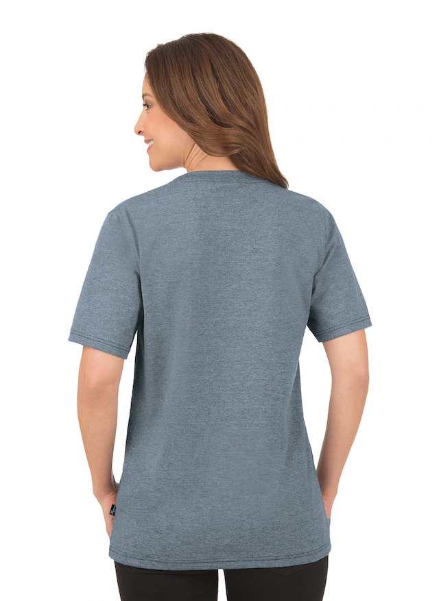 Trigema T-Shirt »TRIGEMA V-Shirt DELUXE Baumwolle« 1 Stk.