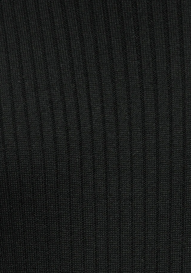 Bruno Banani Stehkragenpullover in Rippstrickoptik