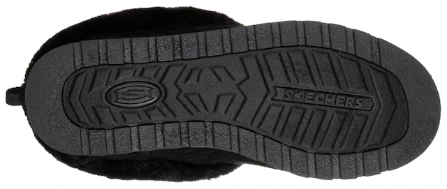 Skechers Pantoffel »KEEPSAKES - ICE ANGEL« Hausschuh in Strick-Optik