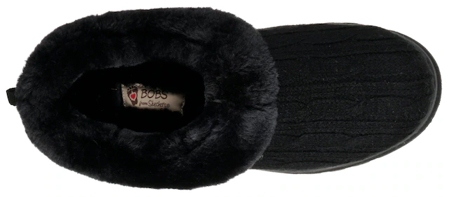 Skechers Pantoffel »KEEPSAKES - ICE ANGEL« Hausschuh in Strick-Optik