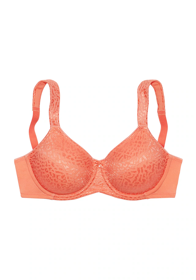 LASCANA Minimizer-BH mit Bügel aus schimmernder Jaquardspitze – ideal für große Größen