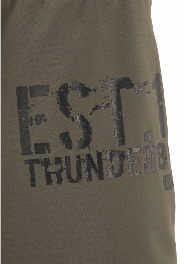 Bruno Banani Boxer-Badehose mit seitlichem Print