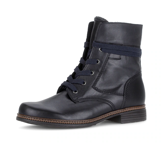 Gabor Schnürstiefelette , Schnürboots, Businessschuh mit Blockabsatz