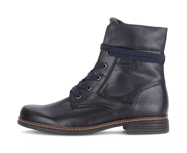 Gabor Schnürstiefelette , Schnürboots, Businessschuh mit Blockabsatz