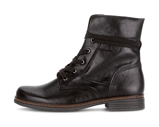 Gabor Schnürstiefelette , Schnürboots, Businessschuh mit Blockabsatz