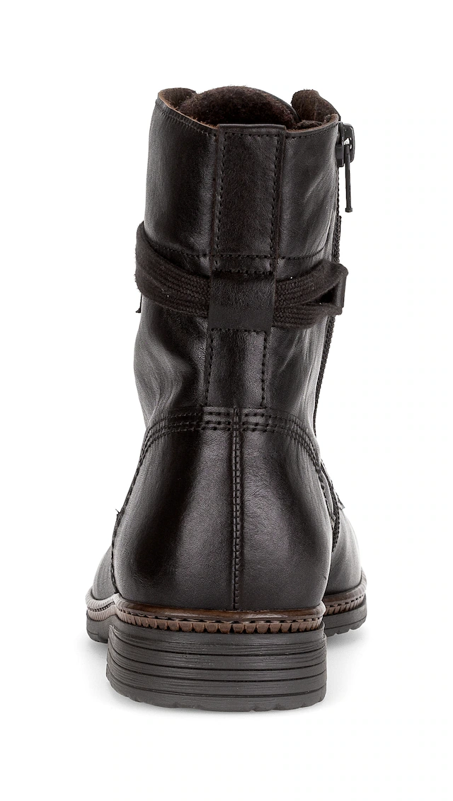 Gabor Schnürstiefelette , Schnürboots, Businessschuh mit Blockabsatz