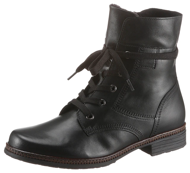 Gabor Schnürstiefelette , Schnürboots, Businessschuh mit Blockabsatz