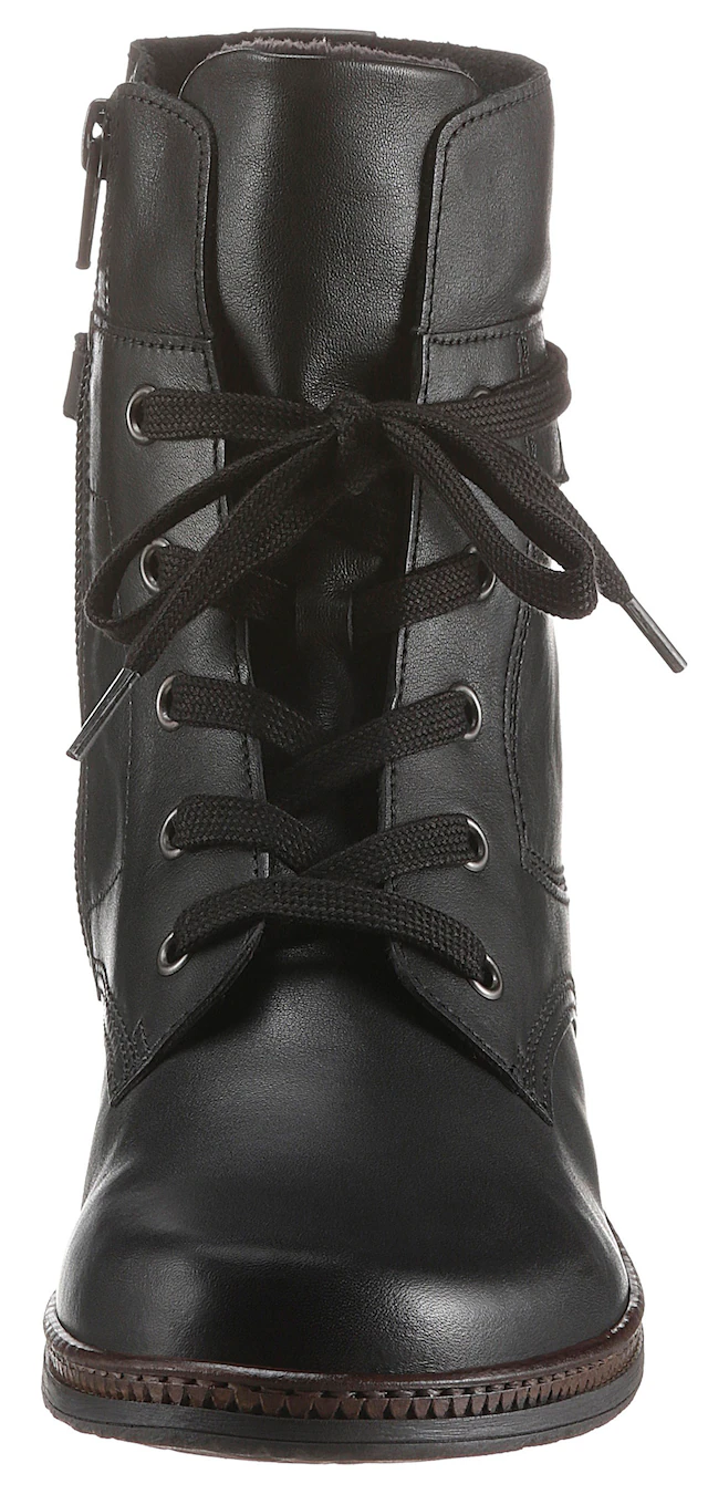 Gabor Schnürstiefelette , Schnürboots, Businessschuh mit Blockabsatz