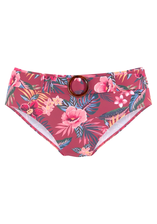 s.Oliver Highwaist-Bikini-Hose »Marika« mit abnehmbarem Gürtel