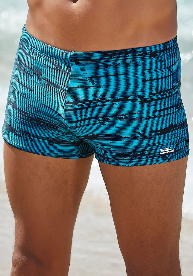 Bruno Banani Boxer-Badehose mit trendigem Alloverprint