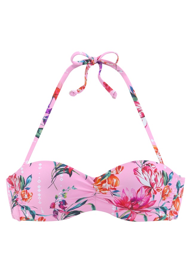 Sunseeker Bügel-Bandeau-Bikini-Top »Modern« mit Blumenprint