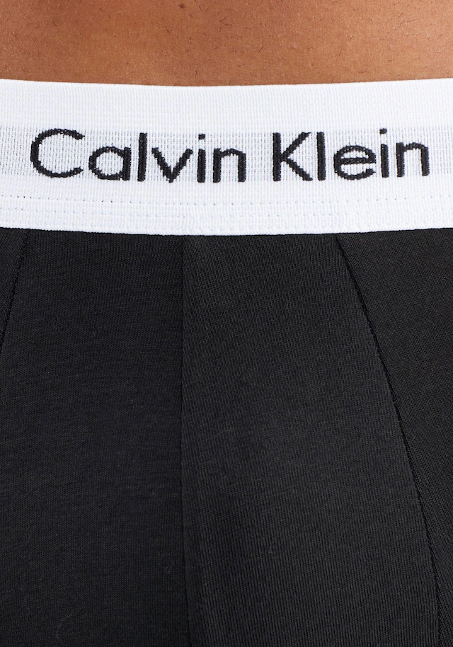 Calvin Klein Underwear Trunk »Low Rise Trunk 3 PACK« 3 Stk. mit weißem Webbund