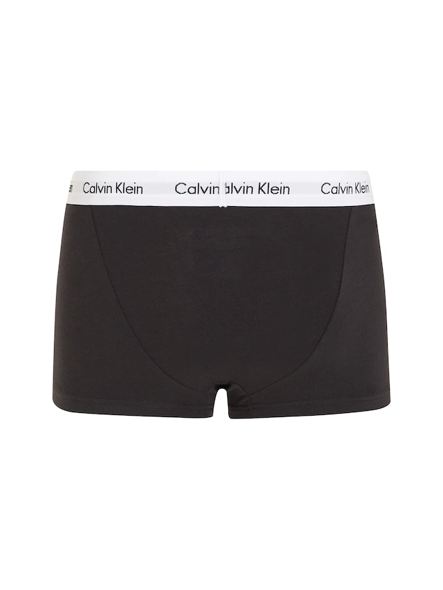 Calvin Klein Underwear Trunk »Low Rise Trunk 3 PACK« 3 Stk. mit weißem Webbund