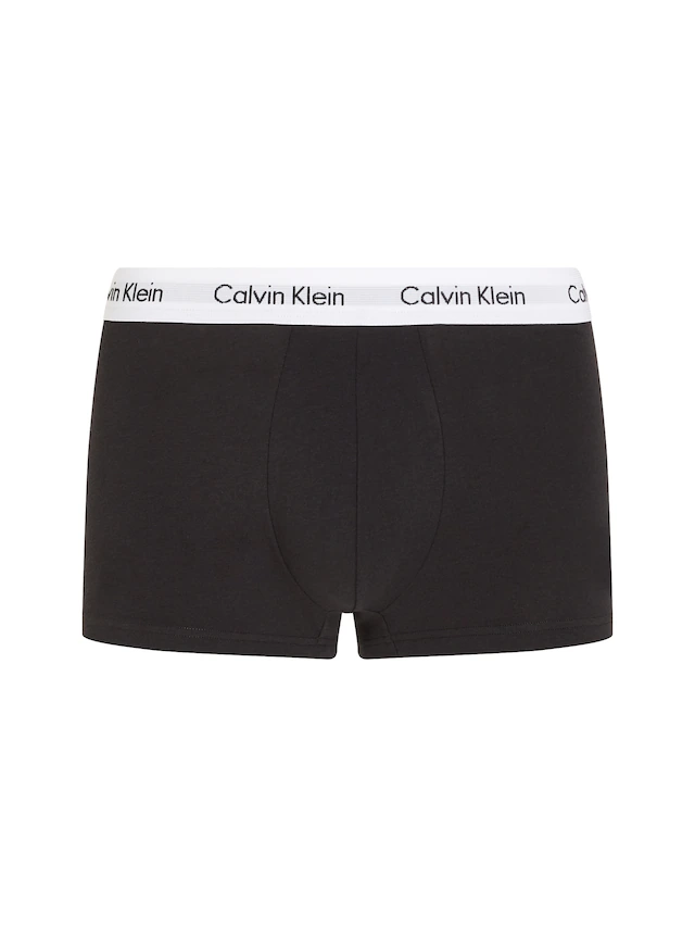 Calvin Klein Underwear Trunk »Low Rise Trunk 3 PACK« 3 Stk. mit weißem Webbund
