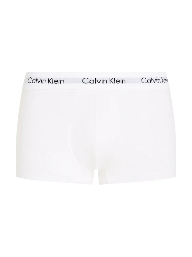 Calvin Klein Underwear Trunk »Low Rise Trunk 3 PACK« 3 Stk. mit weißem Webbund