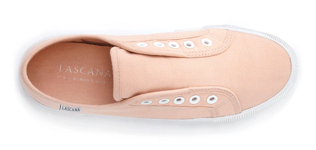 LASCANA Sneaker »Slip-On-Sneaker,« Slipper, Halbschuh bequem zum Reinschlüpfen VEGAN