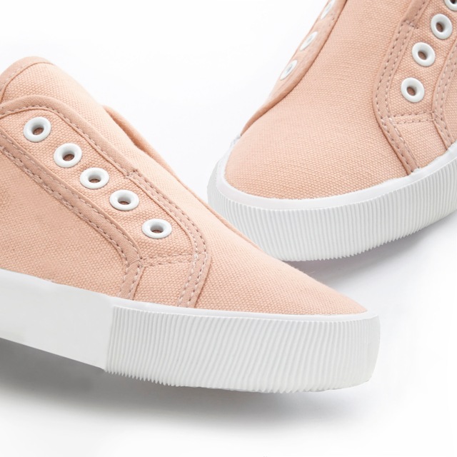 LASCANA Sneaker »Slip-On-Sneaker,« Slipper, Halbschuh bequem zum Reinschlüpfen VEGAN